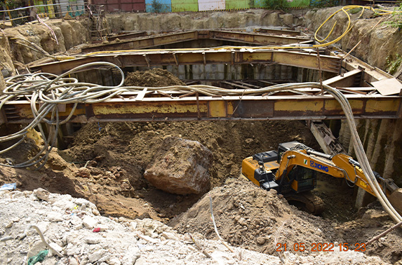 EE 03 excavation works